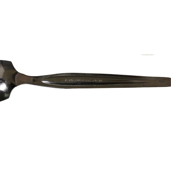 Stainless Steel-Cross Pattern Grapefruit/Citrus serrated spoon, set of 4 Japan - Picture 5 of 6